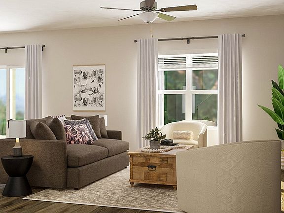 Family room - These images may be representative and include after market items.