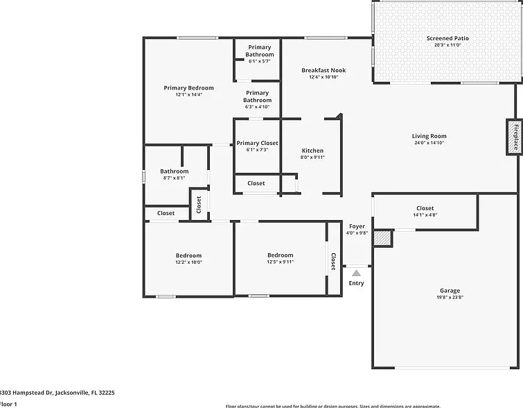 3 bed, 2.0 bath, 1468 sqft, $2,230 — Photo 2