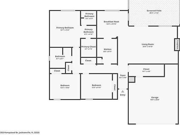 2nd image of 3303 Hampstead Dr