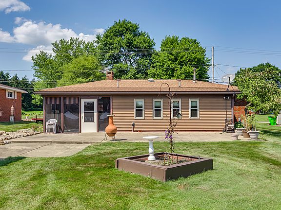 Oversized back patio