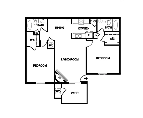 Floor plan B3