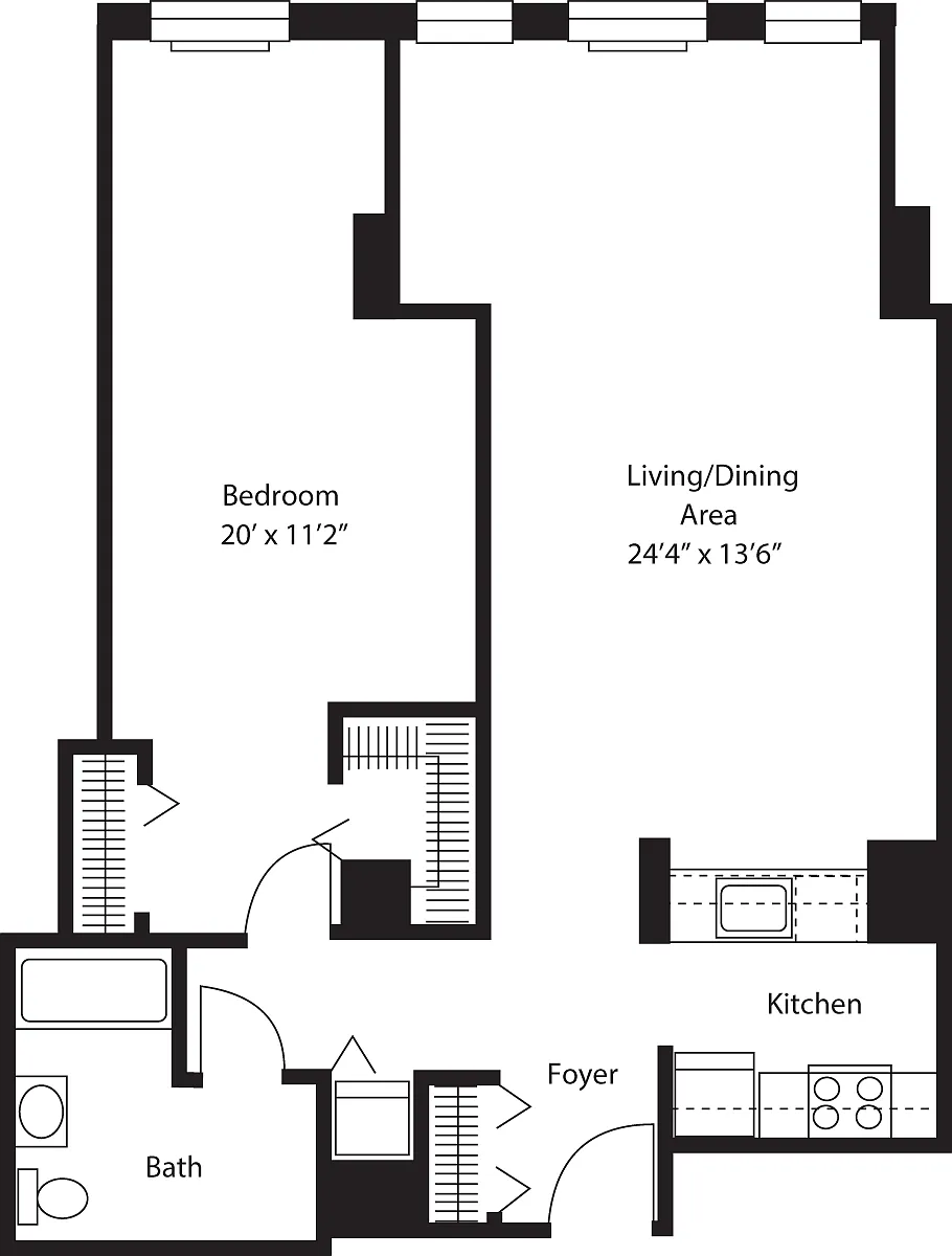 Floor plan B1