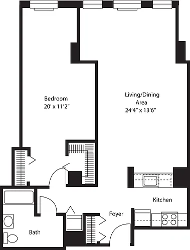 Floor plan B1