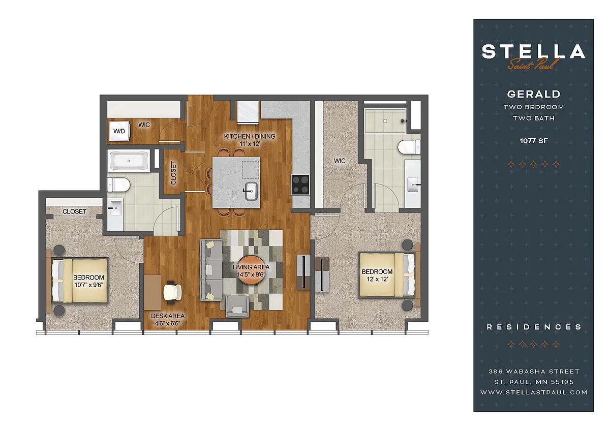 Floor plan Gerald