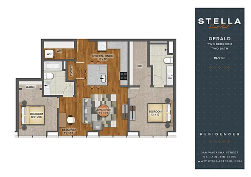 Floor plan Gerald