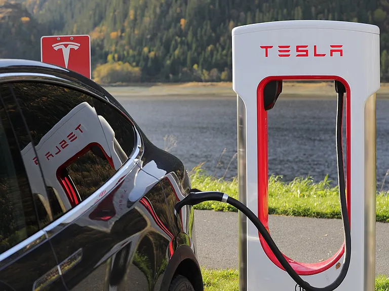 Electric vehicle charging stations available