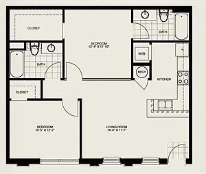 Floor plan B6