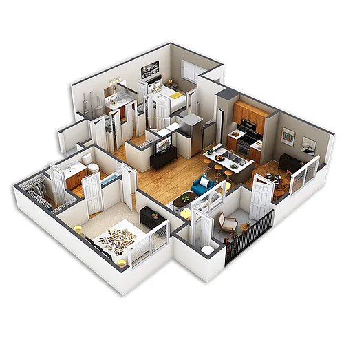 Floor plan Hi Line Custom
