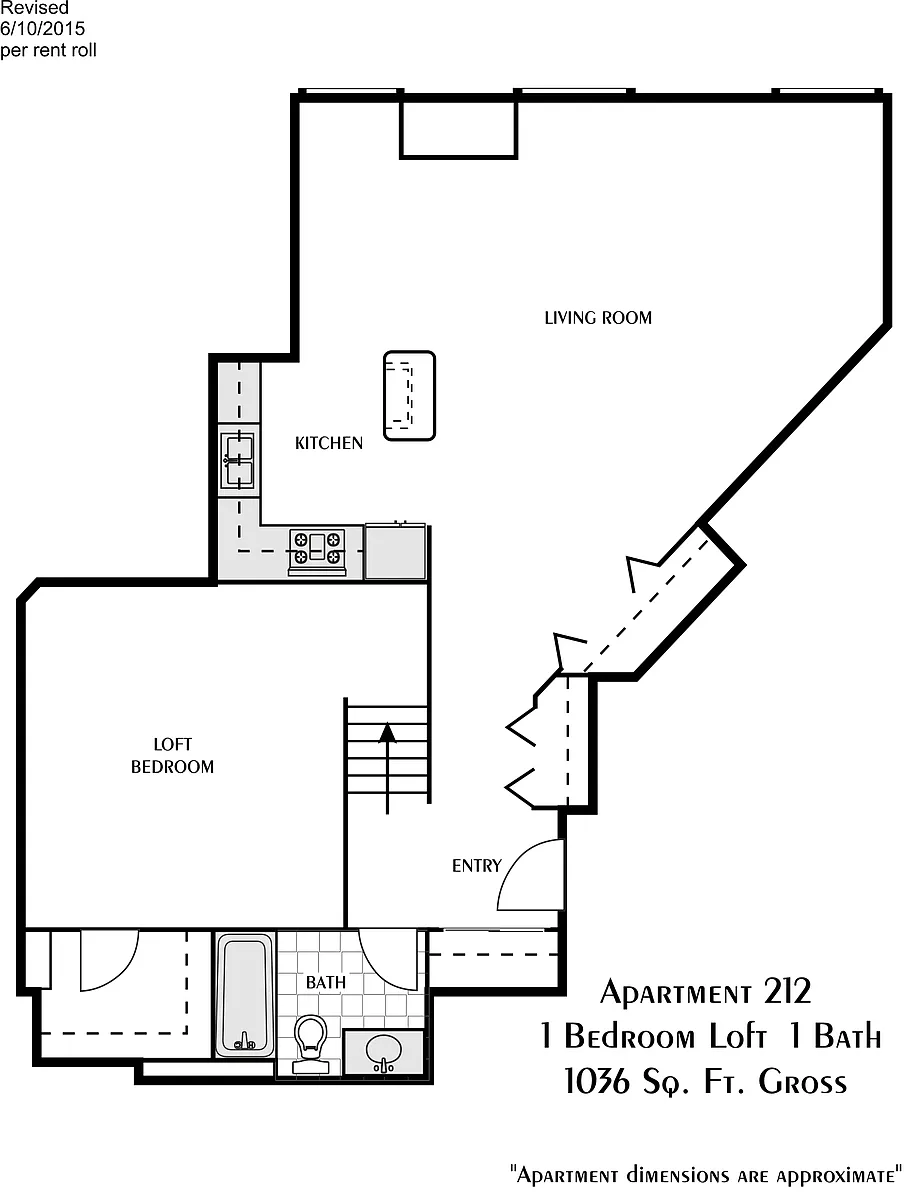 Floor plan Lyndale - Loft