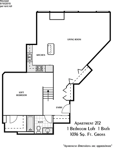 Floor plan Lyndale - Loft