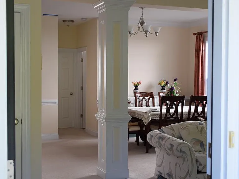View from foyer