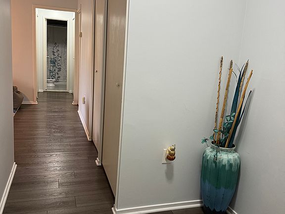 The entrance of the unit.