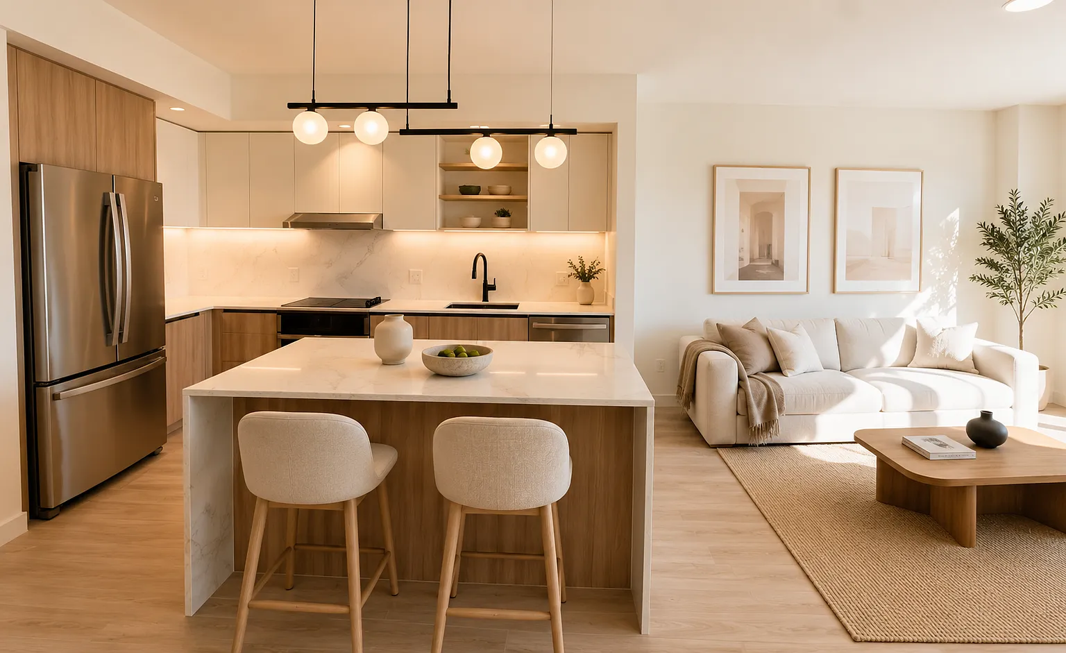1 bed, 566 sqft, $2,995 — Photo 2