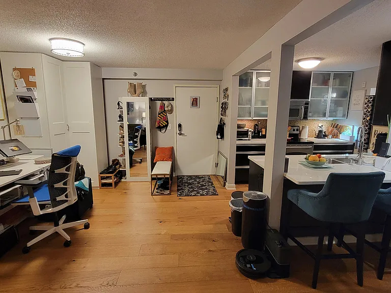 View toward front door