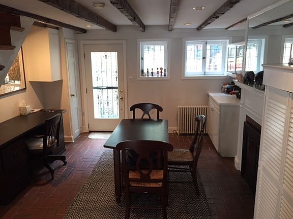 View of first floor from kitchen