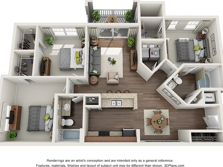 Capri Cay floor plan Town Center At Lakeside Village