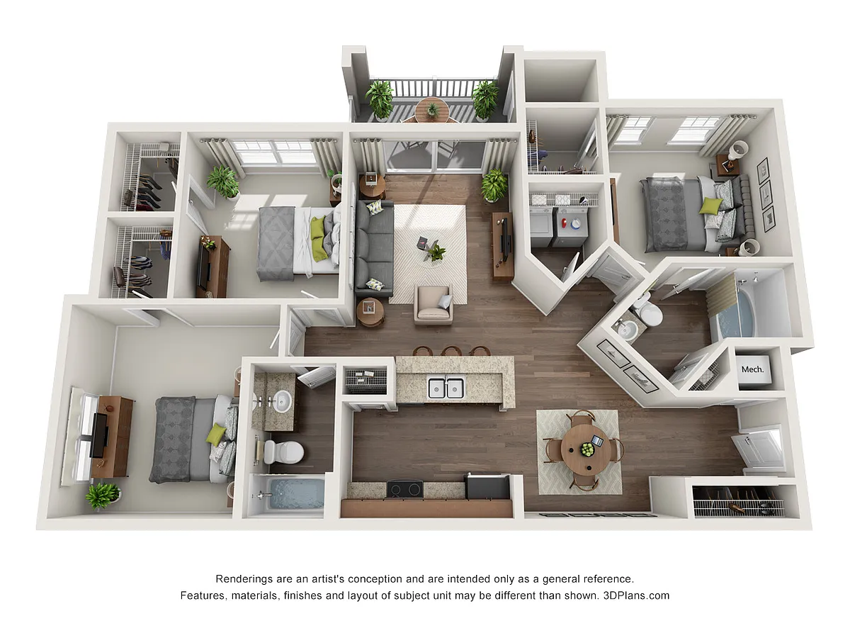 Floor plan Capri Cay