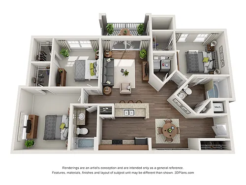 Floor plan Capri Cay