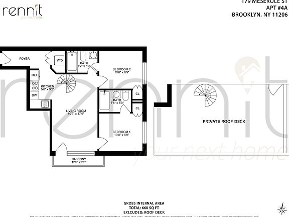 2nd image of 179 Meserole St #4R