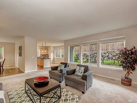 over view the living area.