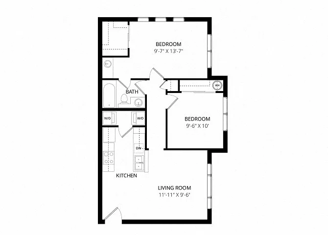 Floor plan Serenity B1