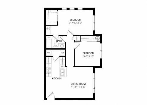 Floor plan Serenity B1