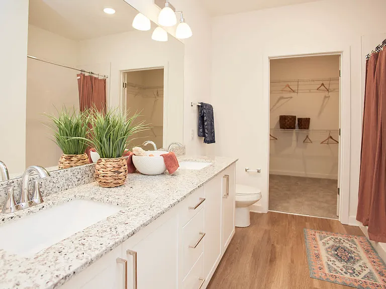 Bathroom with Double Vanity