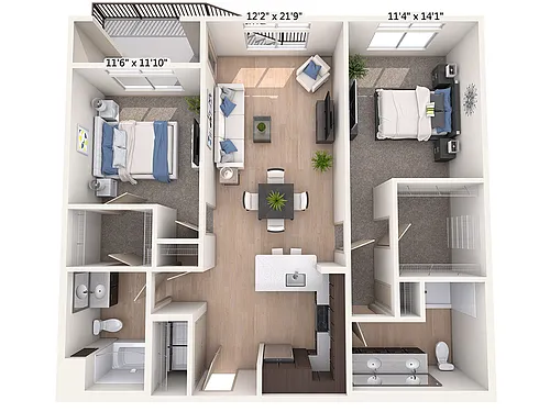 Floor plan B10-A-Esp