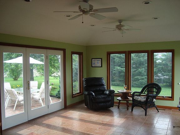 Sunroom-slate floors