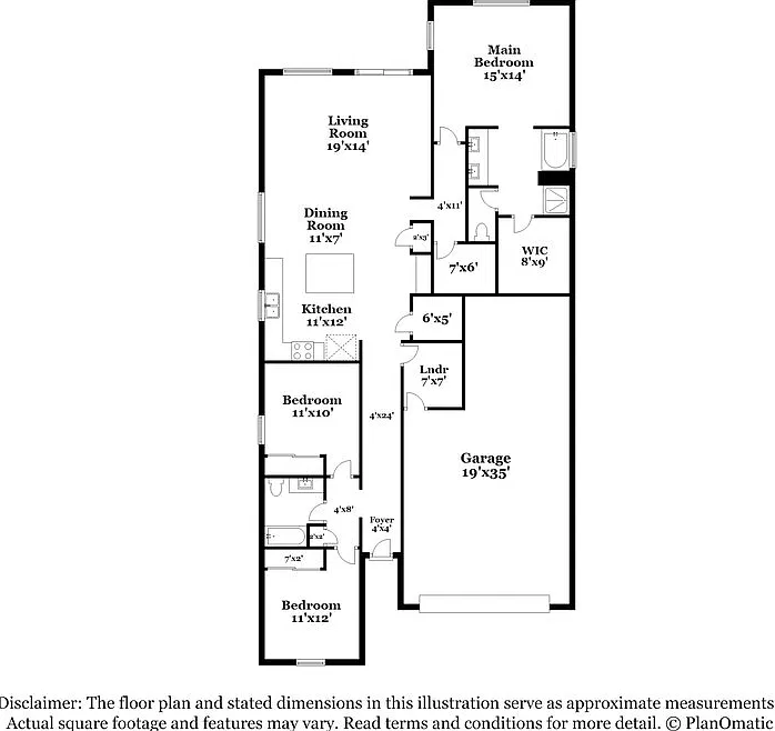 3 bed, 2.0 bath, 1699 sqft, $1,915 — Photo 2