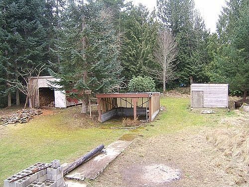 View from second level of red barn. 