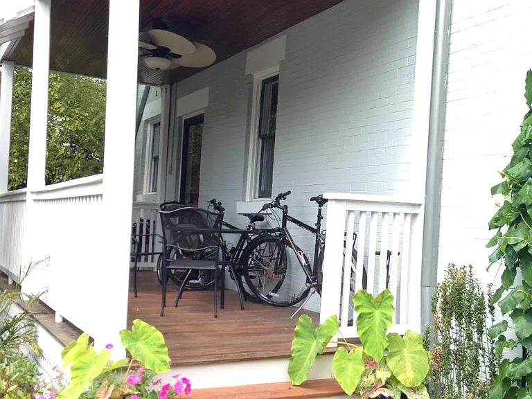 Back Porch with rear entry