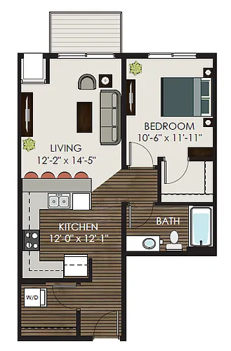 Floor plan The Selby