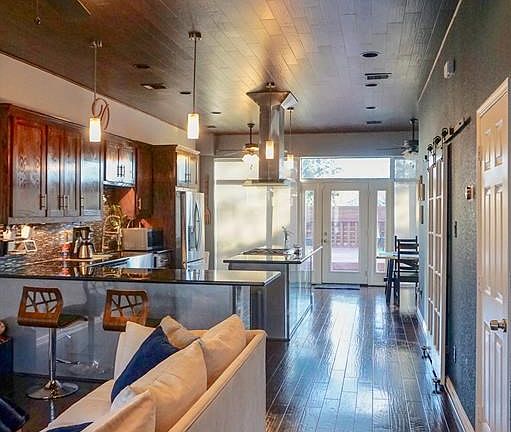 Beautiful wood throughout