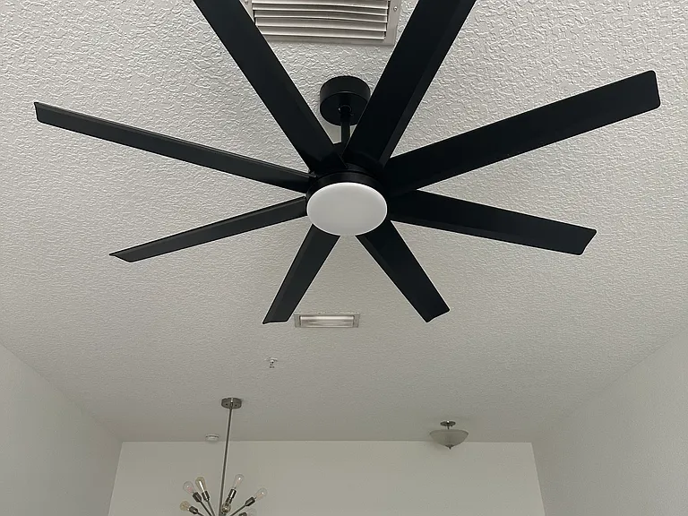 Ceiling Fan in Living Room area