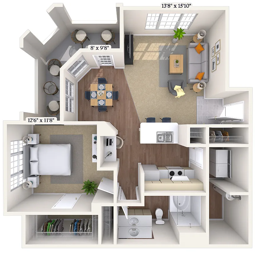 Floor plan 11C