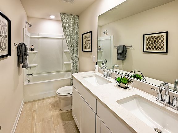 Secondary bathrooms help your guest feel at home.