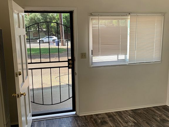 Front door facing south