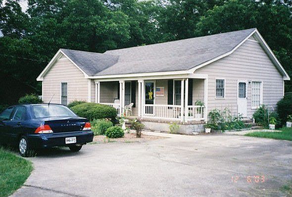 From the driveway