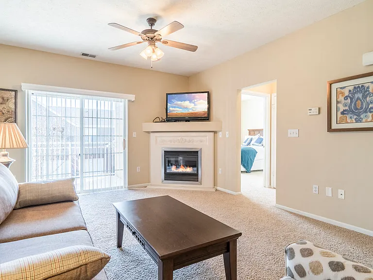 Our spacious floor plans include ceiling fans and ample natural lighting.