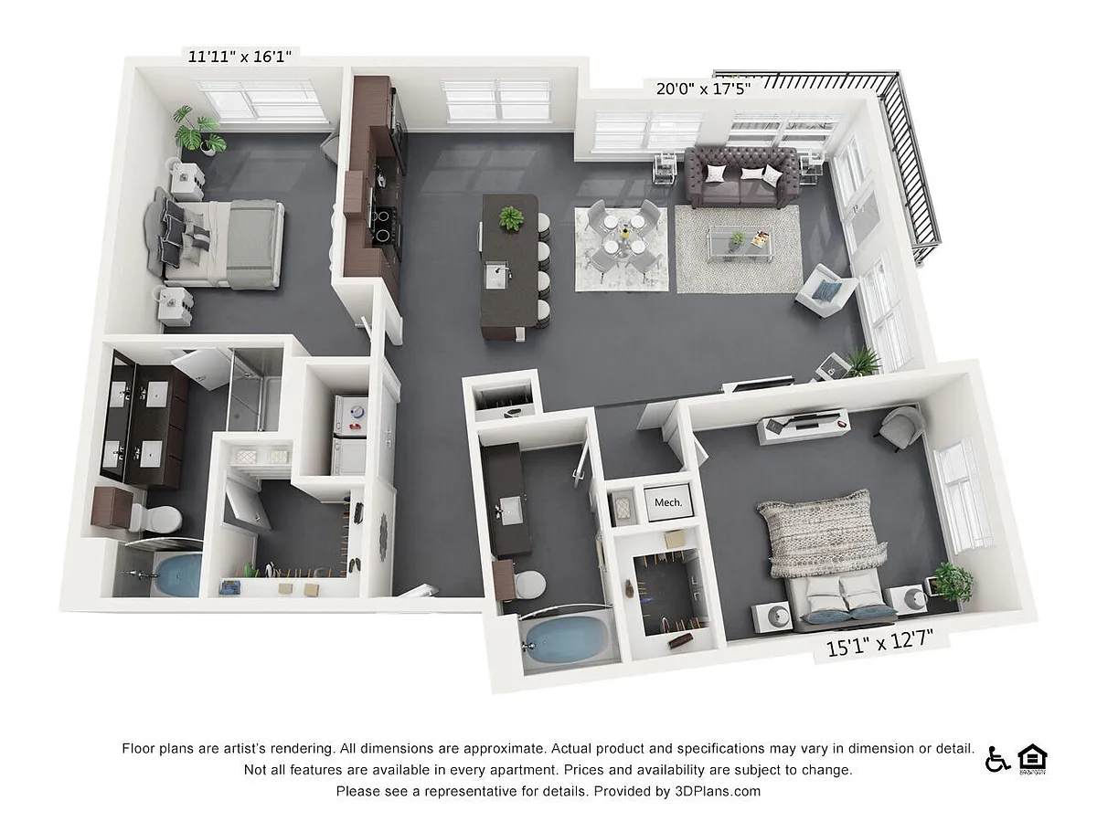 Floor plan B2A