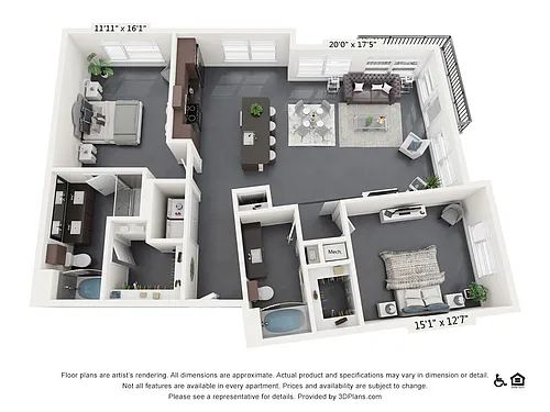 Floor plan B2A
