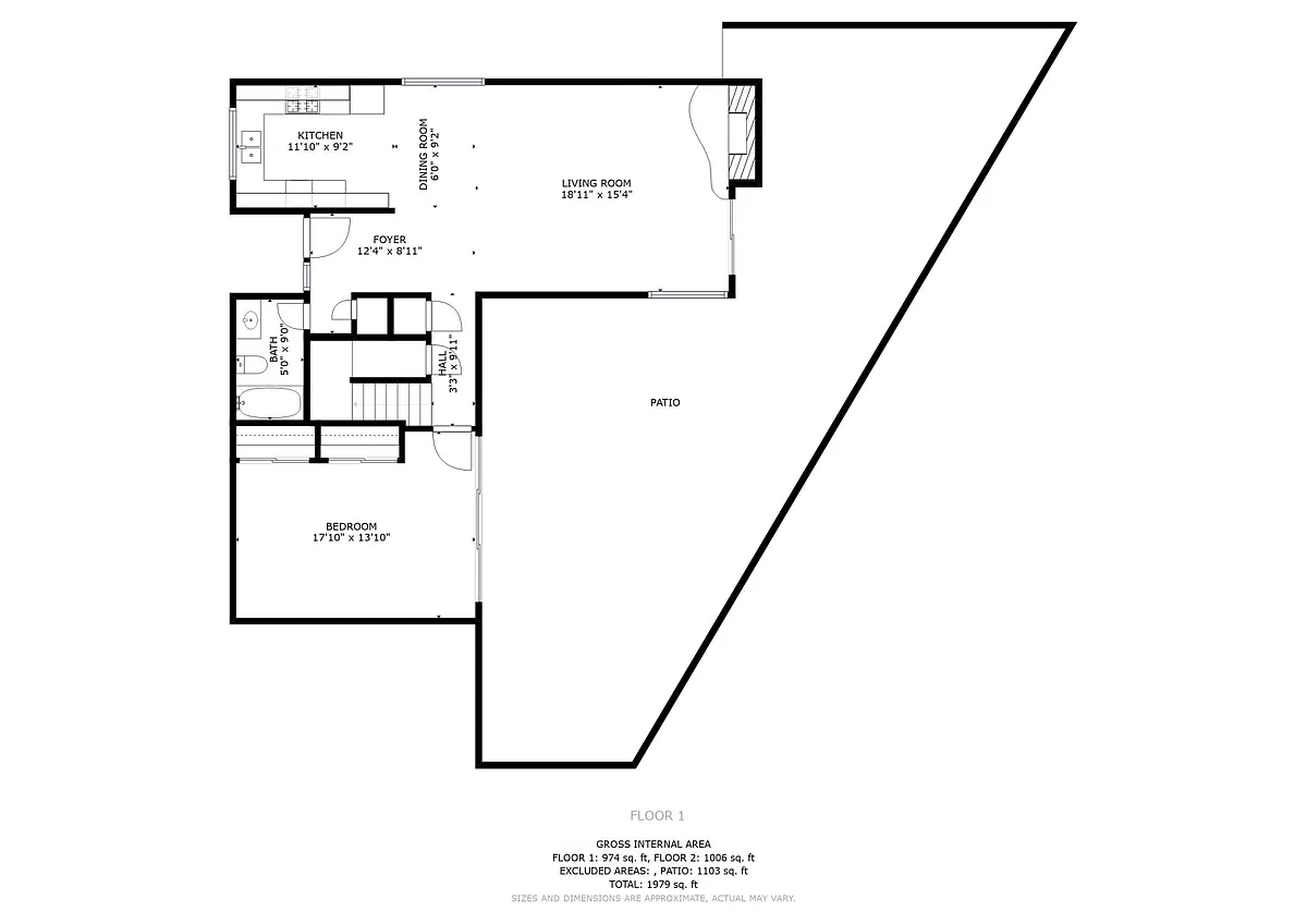 Floor plan Four Bedroom