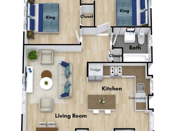916 Crain St APT 1
