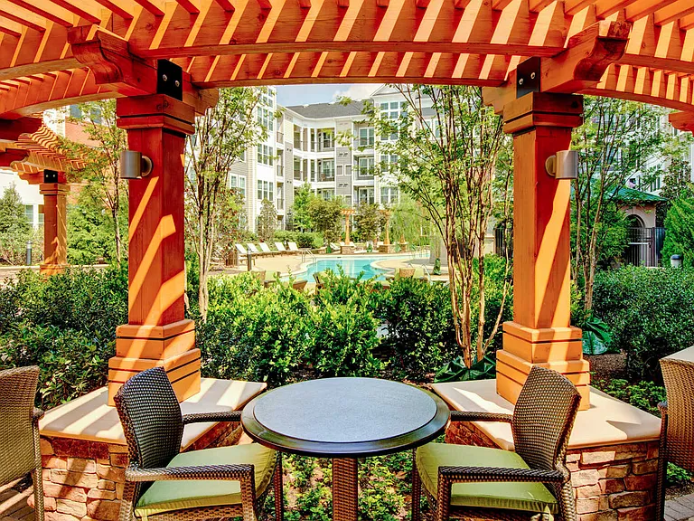 Swimming Pool with Cabanas