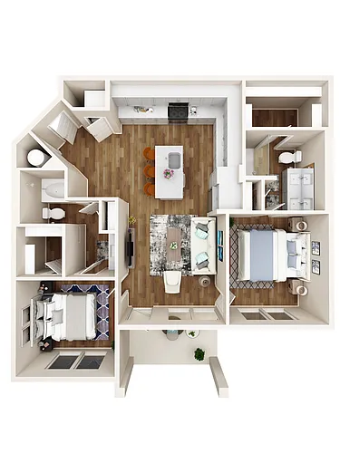 Floor plan B6