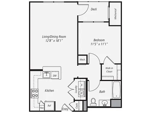 Floor plan A1