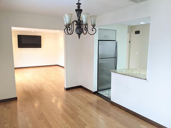 View of kitchen and Living Room from Dining Room
