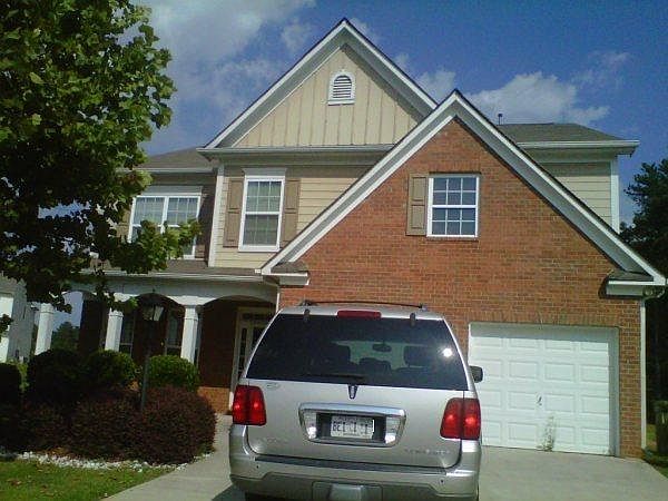 front of the home
