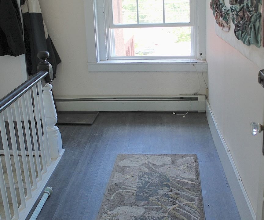 Mudroom/stair landing